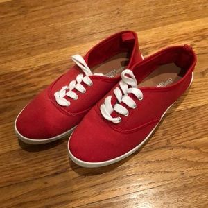 Charlotte Russe Red Sneakers